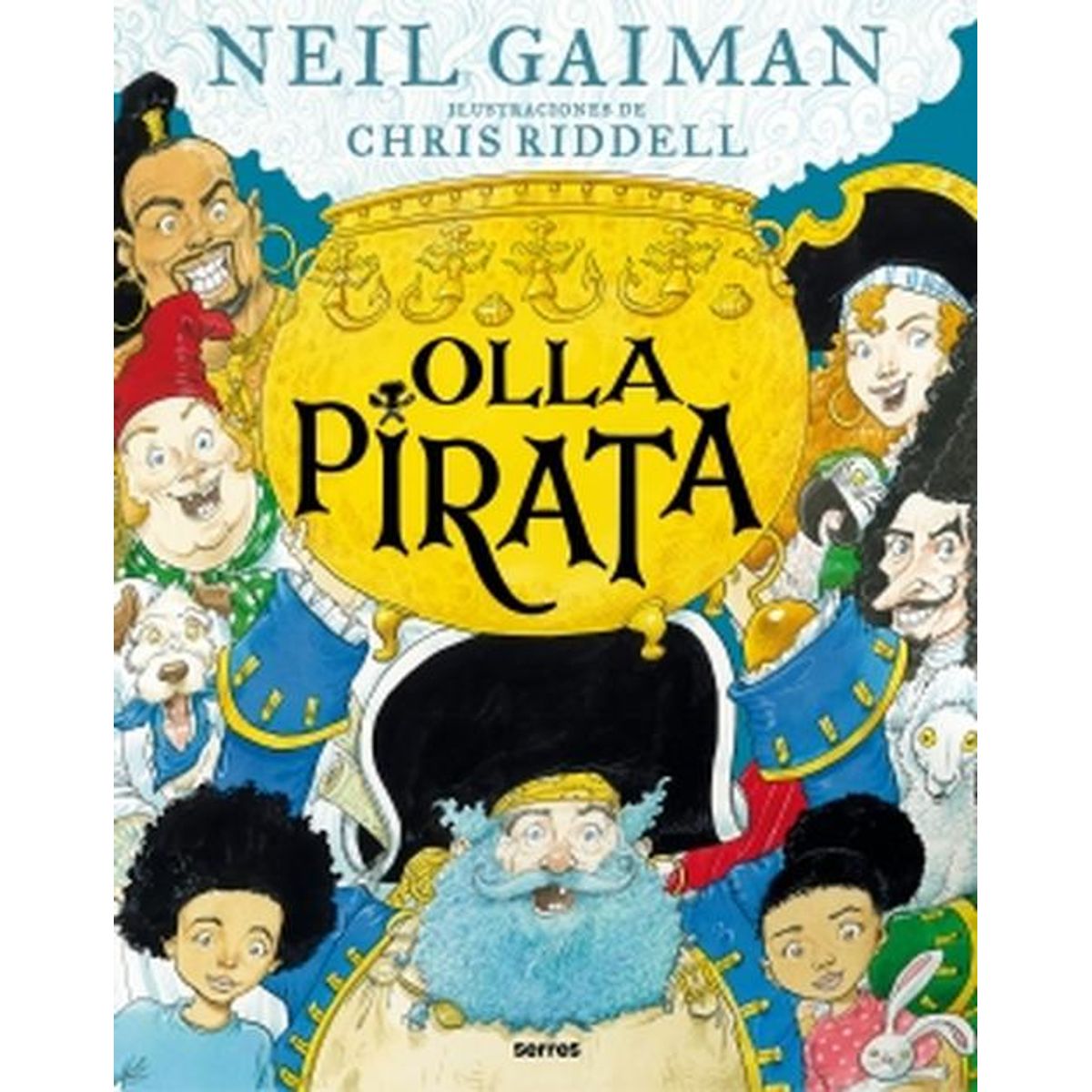 MOLINO - Libro Olla pirata - Neil Gaiman
