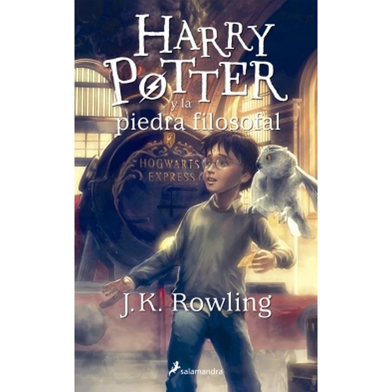 SALAMANDRA - Libro Harry Potter y la piedra filosofal - JK Rowling