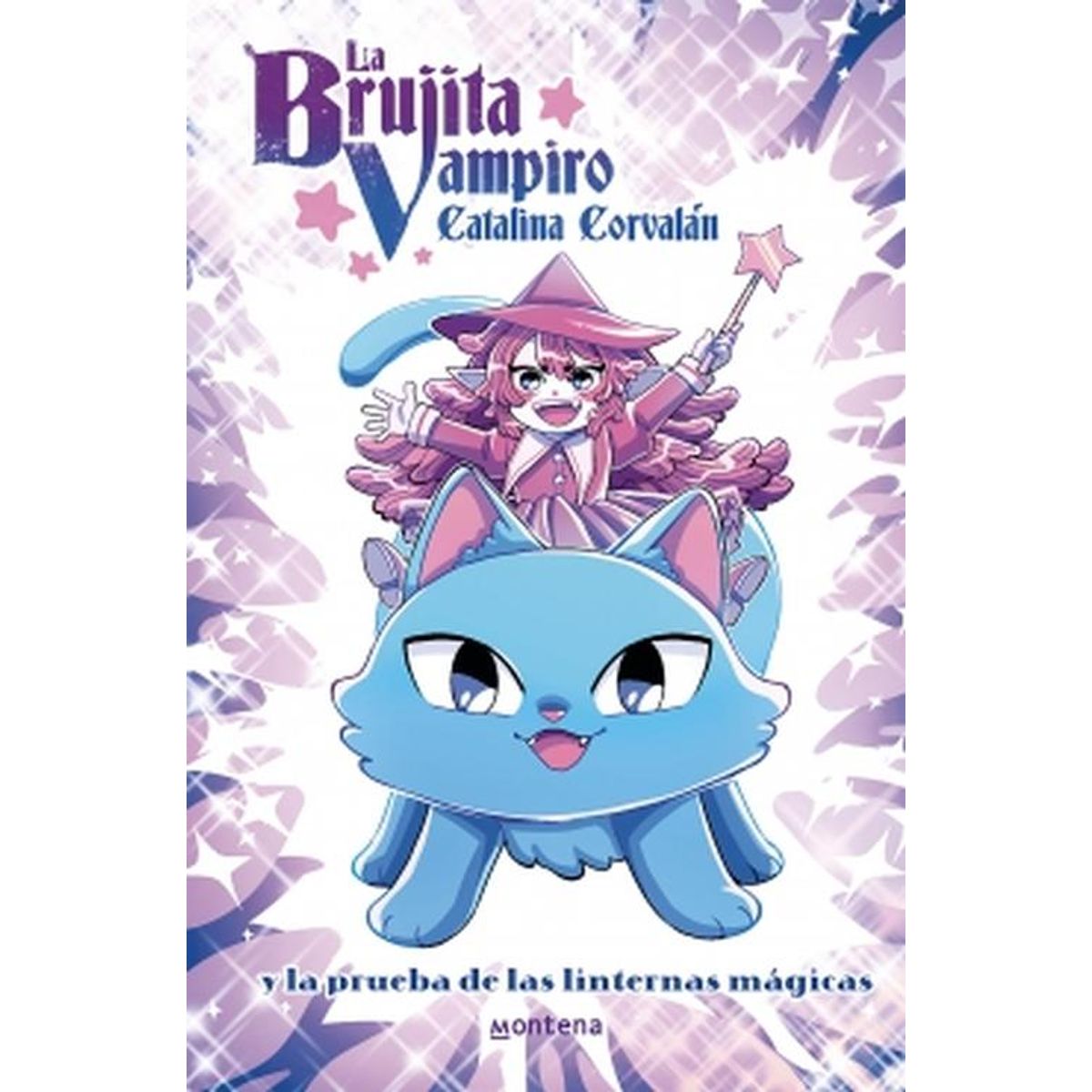 MONTENA - Libro La brujita vampiro y la prueba de la linternas mágicas