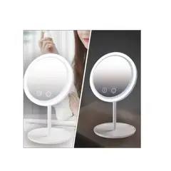 MOVI - Espejo de Maquillaje con Luz LED Táctil y Ajuste de Brillo