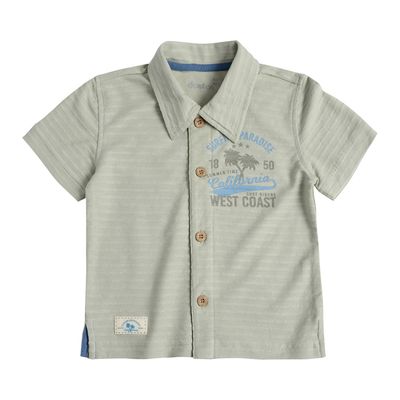 Imagen 2 del producto Conjunto Camisa y Bermuda Tela Bebé Niño