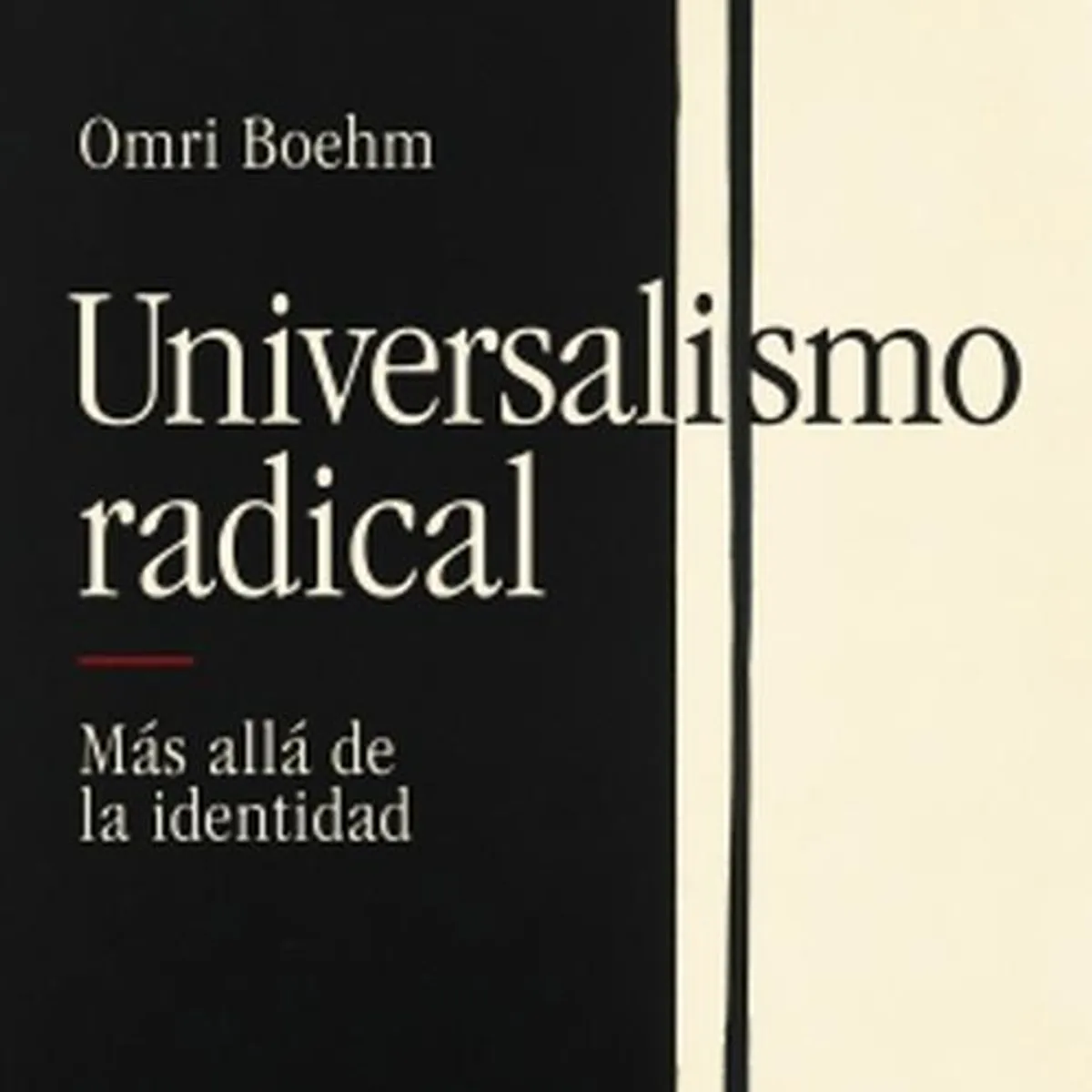 TAURUS - Libro Universalismo radical - Omri Boehm
