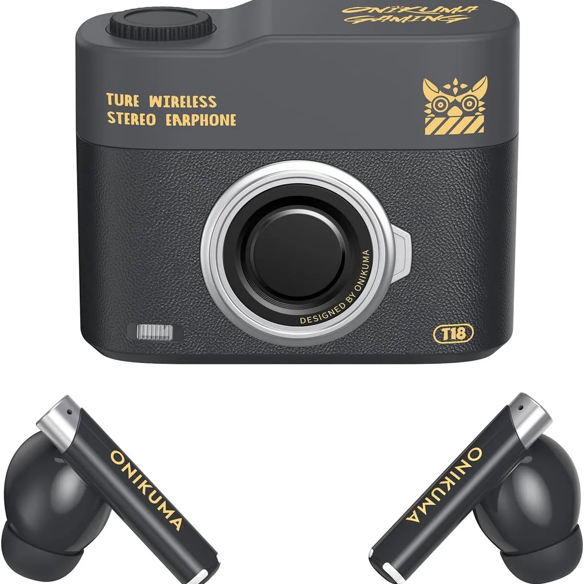 ONIKUMA - Audífonos Gamer Onikuma T18 - Negro