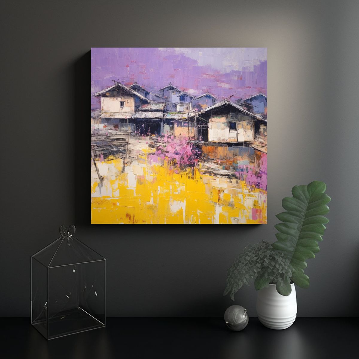 GENERICO - Arte De Pared Fotografía Pop Art Jonas Betson 100x100 Cm