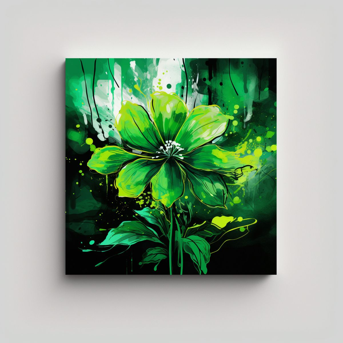 GENERICO - Pinturas De Decoración De Dormitorio En Estilo 100x100 Cm