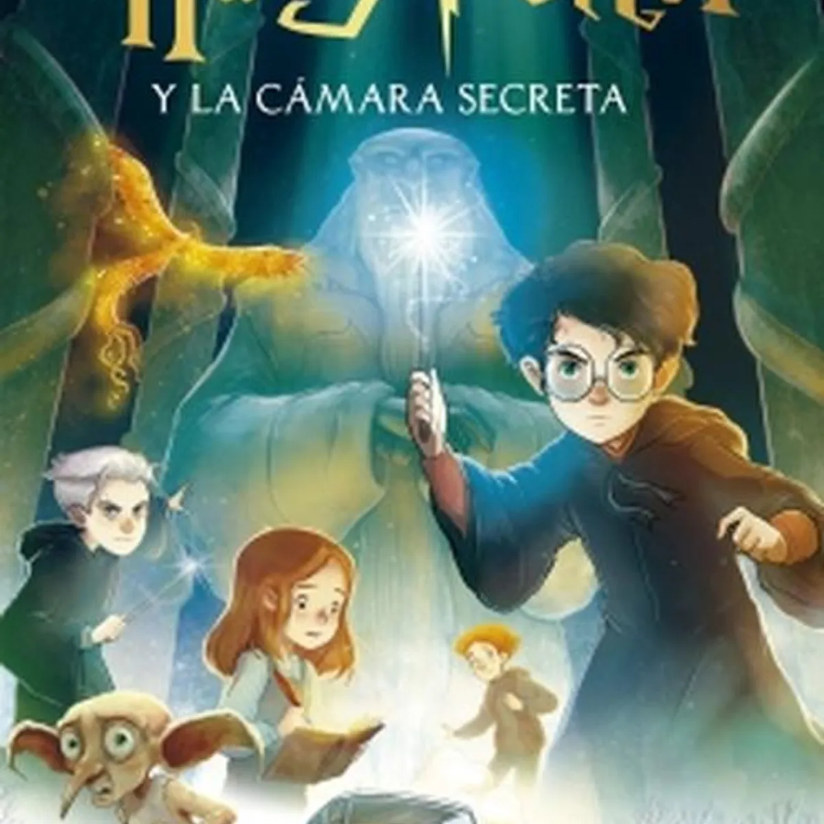 SALAMANDRA - Libro Harry Potter y la cámara secreta - JK Rowling