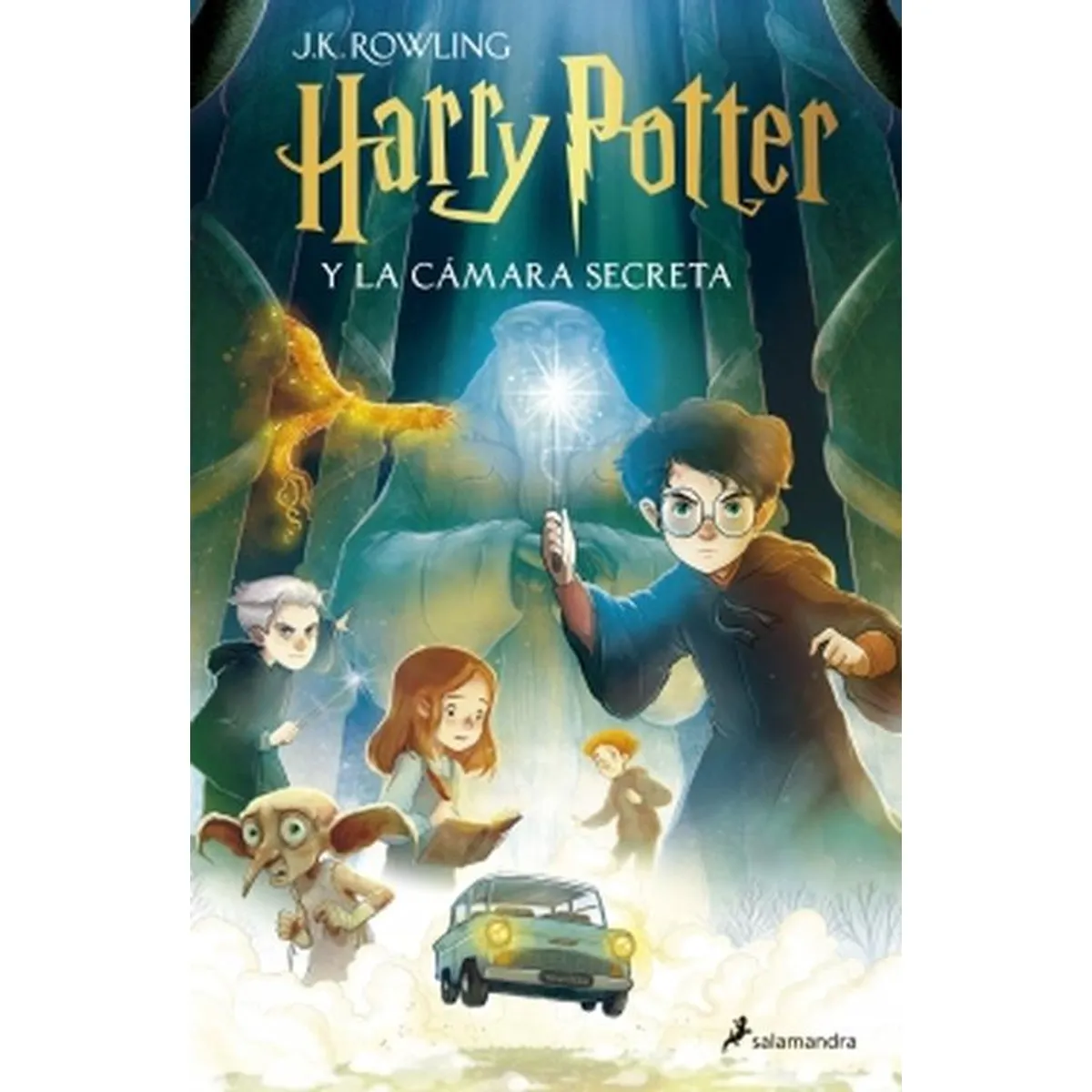 SALAMANDRA - Libro Harry Potter y la cámara secreta - JK Rowling