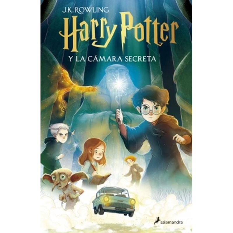 SALAMANDRA - Libro Harry Potter y la cámara secreta - JK Rowling