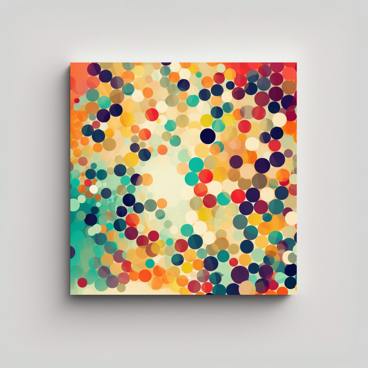 GENERICO - Arte Composicion Unica Experiencia Envolvente En 100x100 Cm