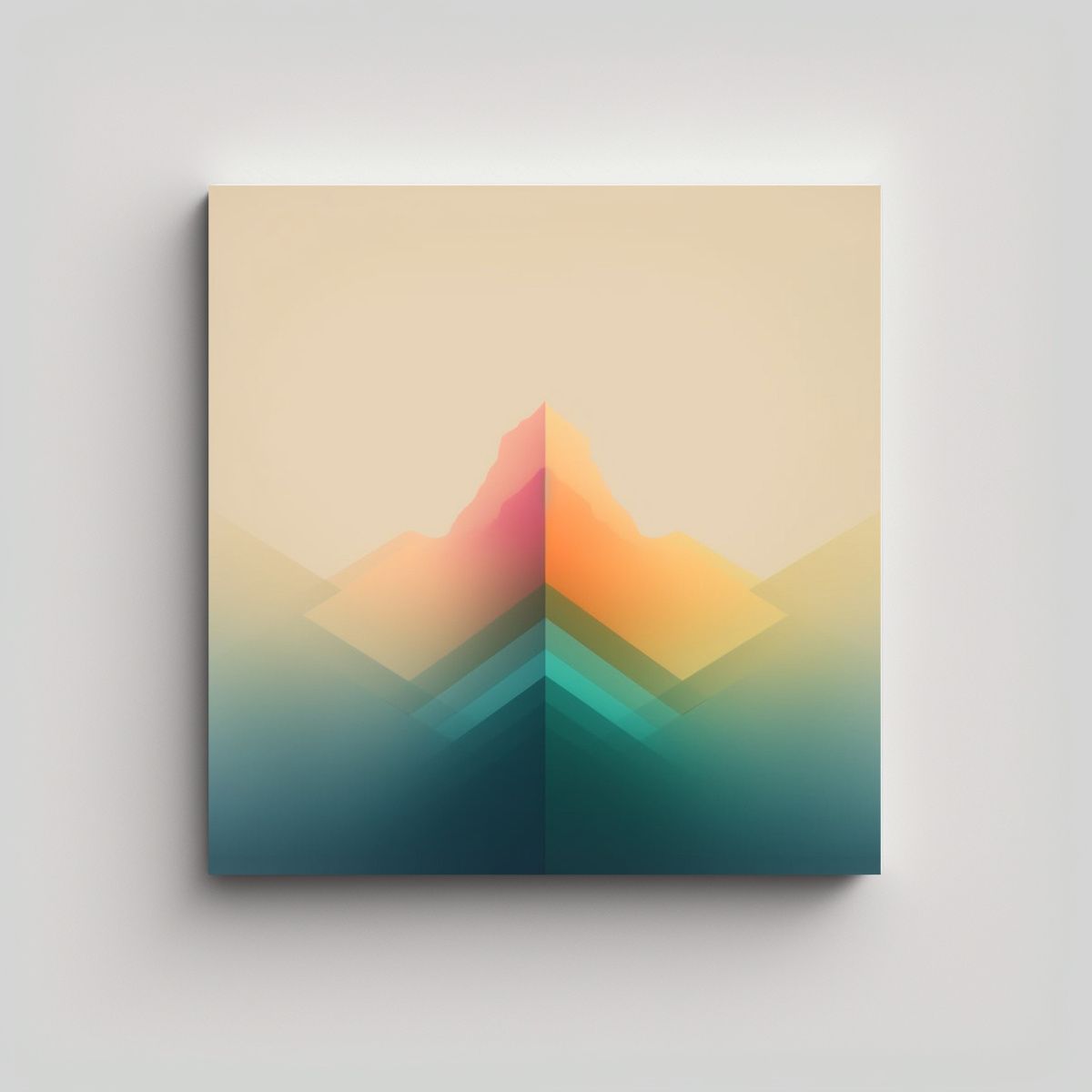 GENERICO - Pinturas Innovadoras De Composición 100x100 Cm