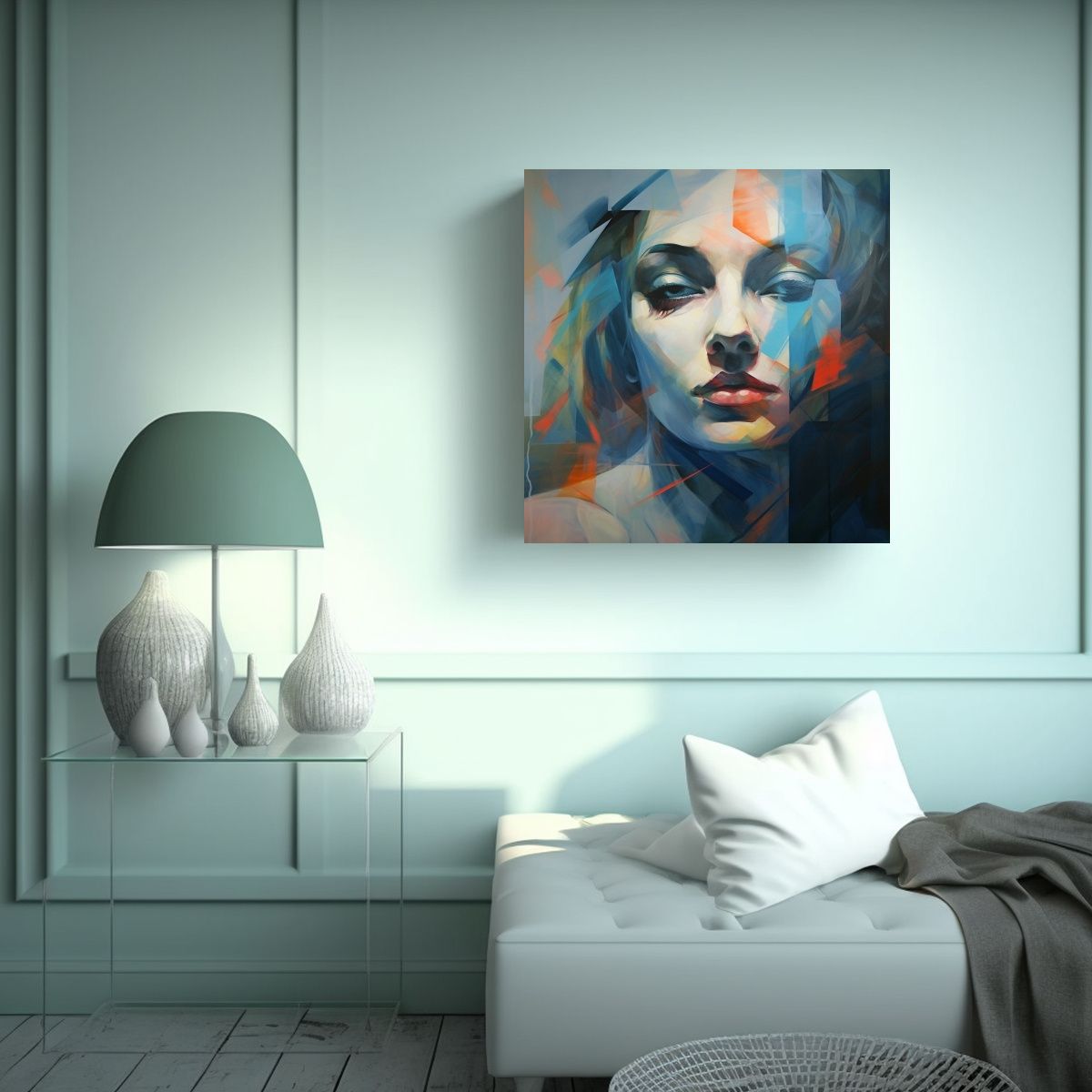 GENERICO - Lienzo Abstracto Mujer Moda Tara Matisse Alegría 100x100 Cm