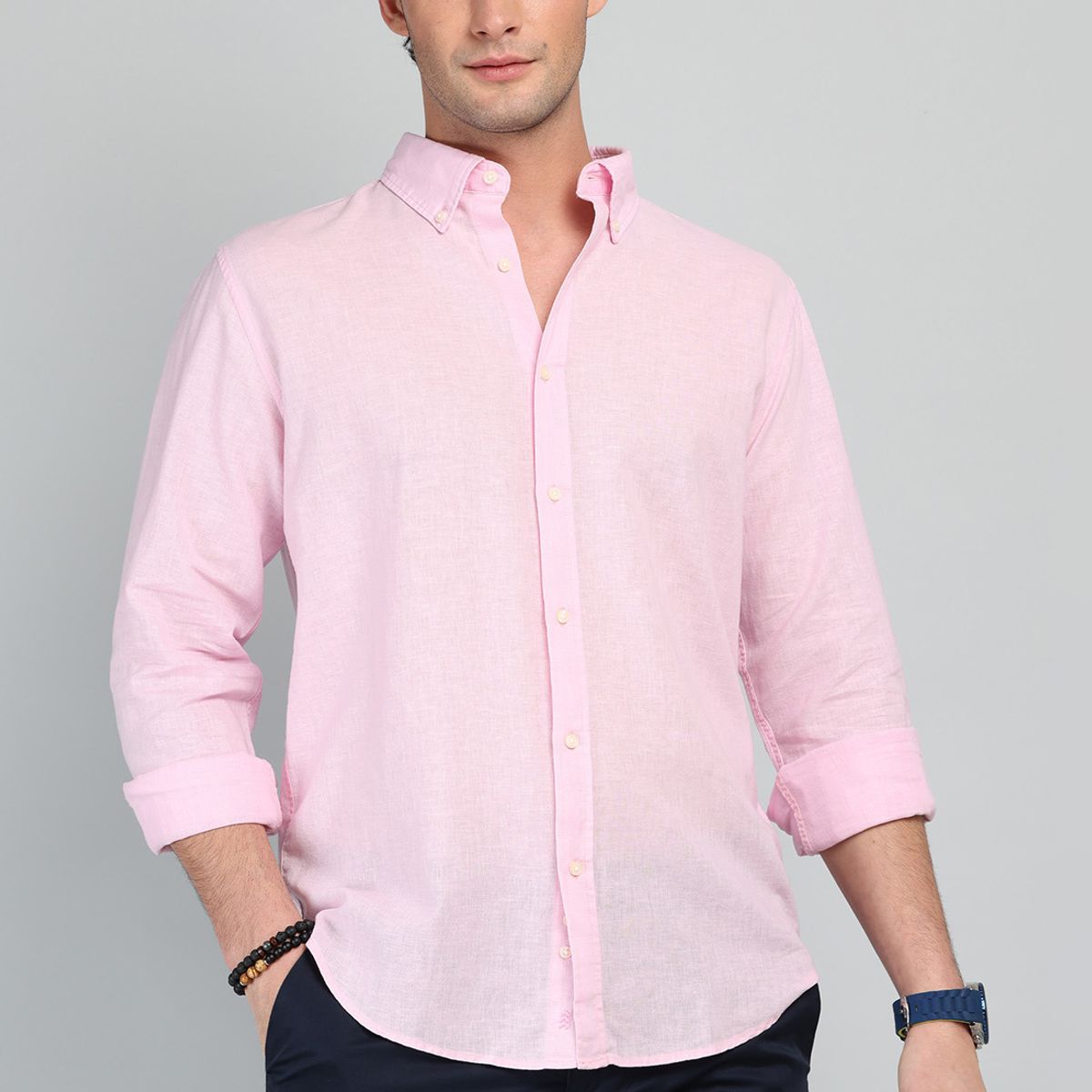 ARROW - Camisa De Lino y Algodón Arrow ARROW