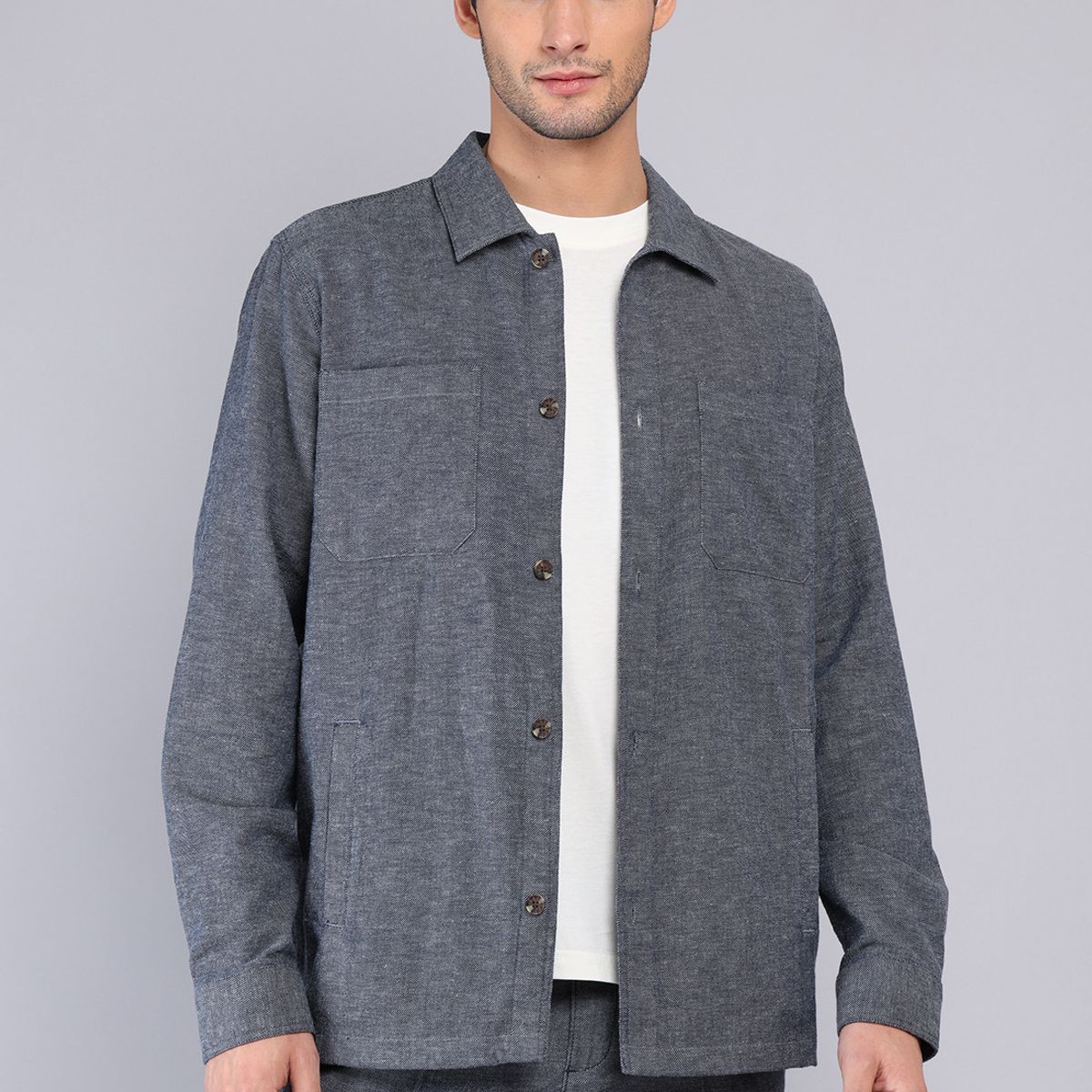 ARROW - Sobrecamisa De Algodón y Lino Arrow ARROW