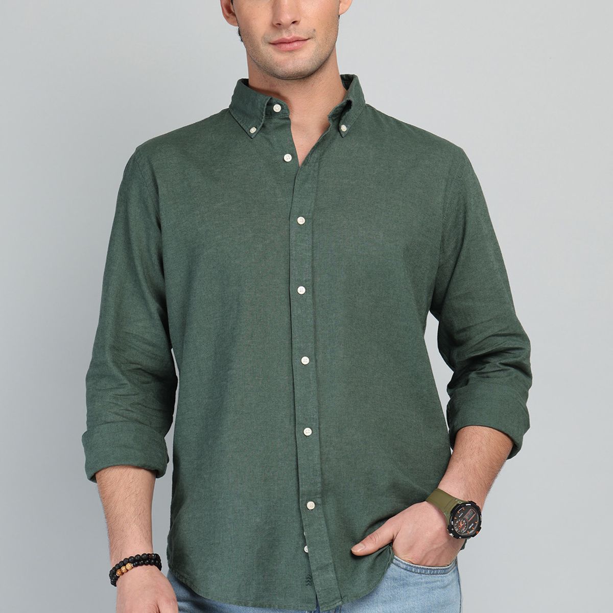 ARROW - Camisa De Lino y Algodón Arrow ARROW