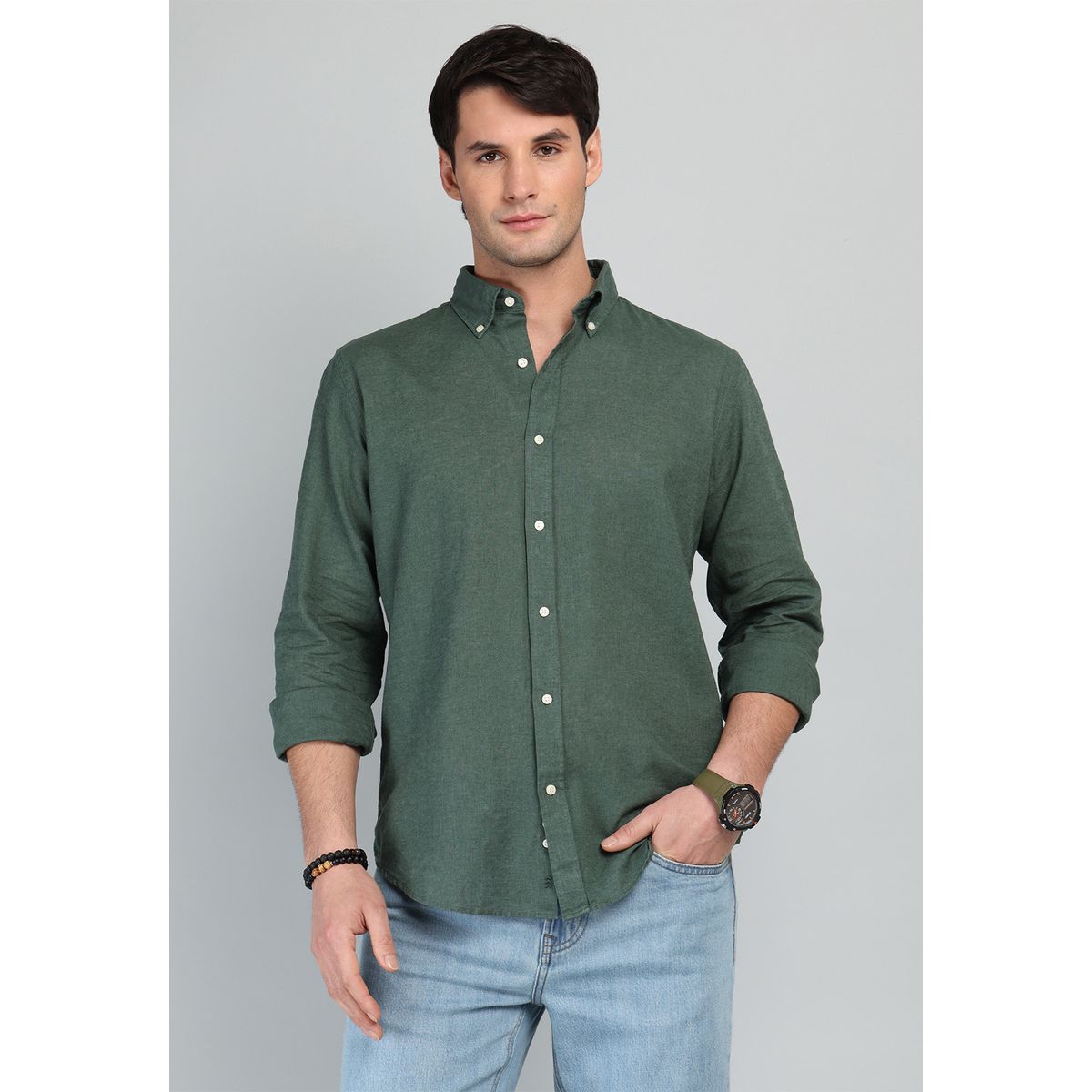 ARROW - Camisa De Lino y Algodón Arrow ARROW