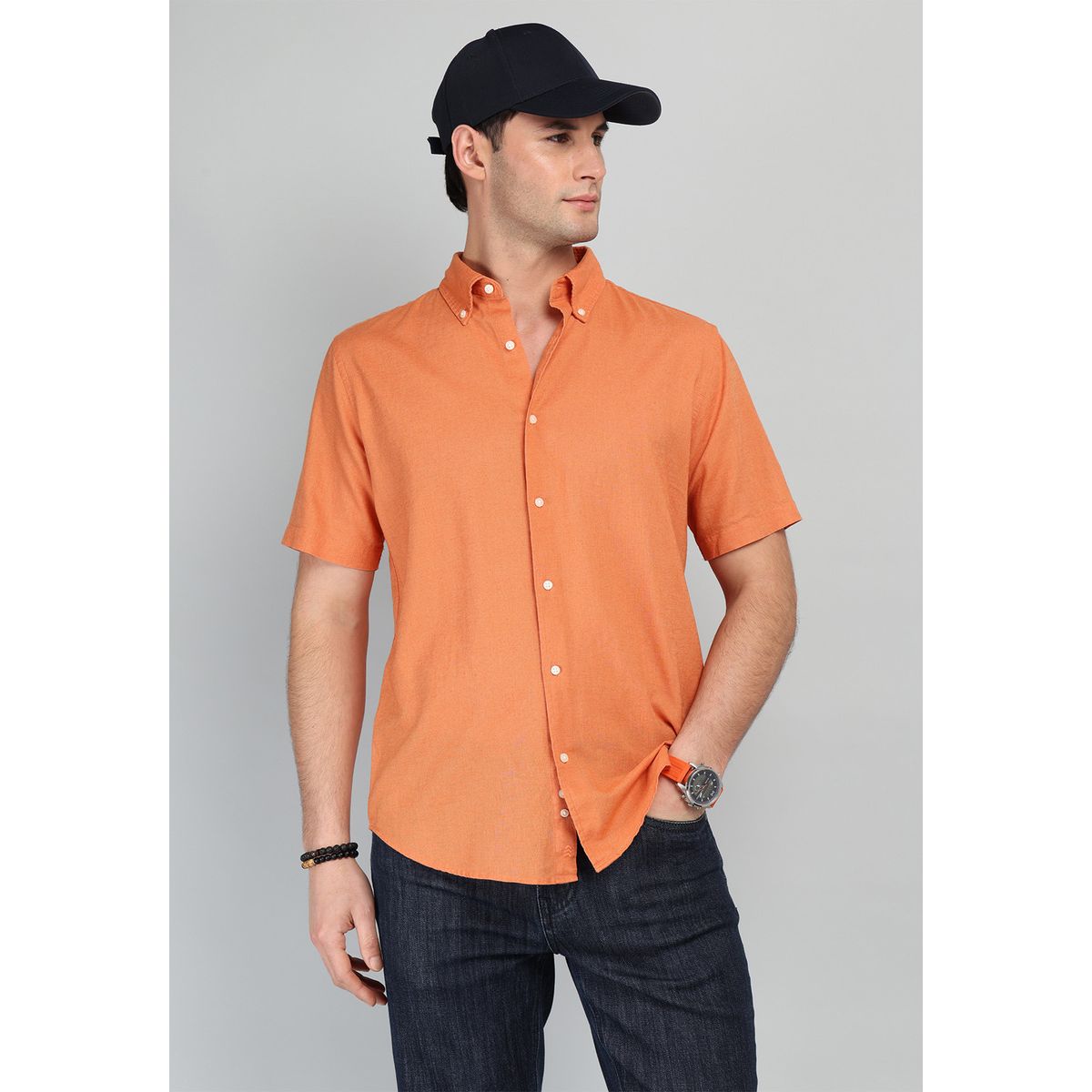 ARROW - Camisa De Lino y Algodón Arrow ARROW