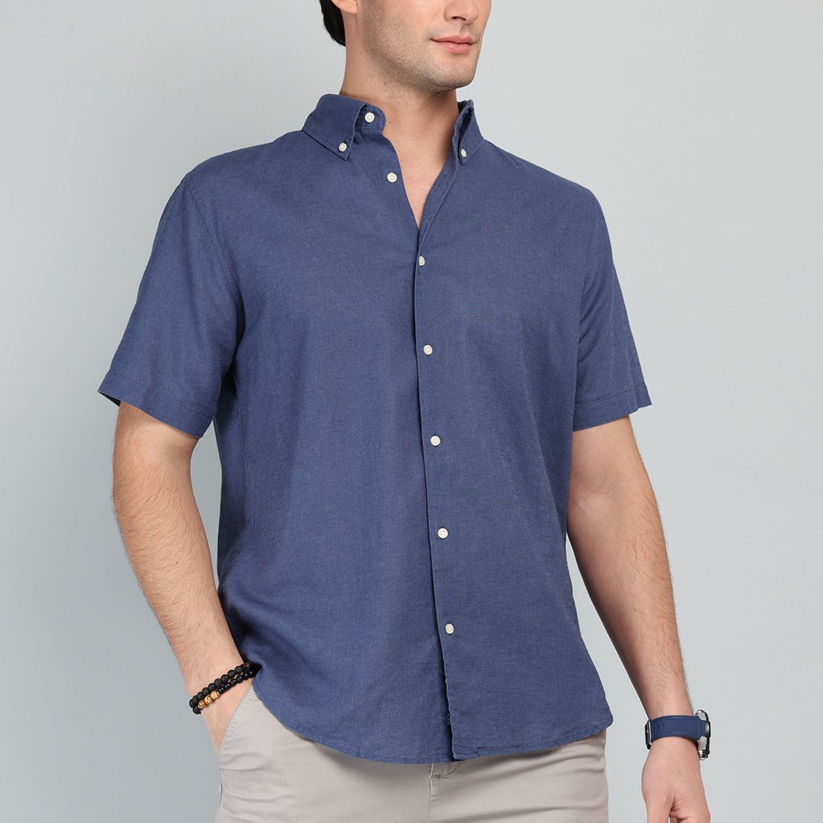 ARROW - Camisa De Lino y Algodón Arrow ARROW