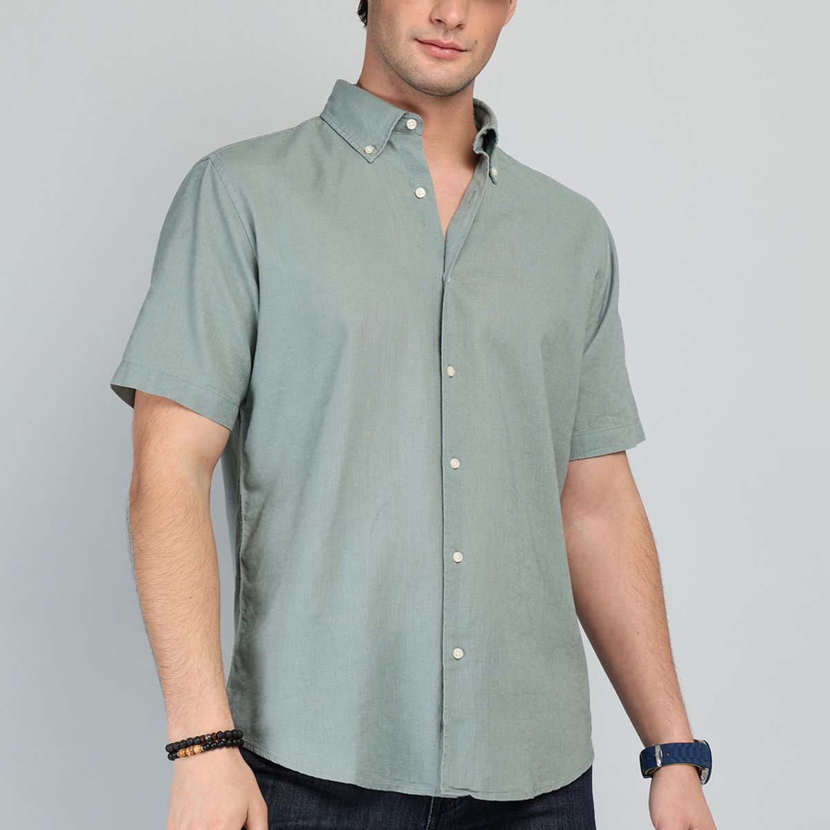 ARROW - Camisa De Lino y Algodón Arrow ARROW