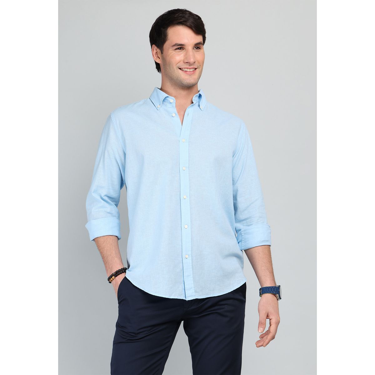 ARROW - Camisa De Lino y Algodón Arrow ARROW