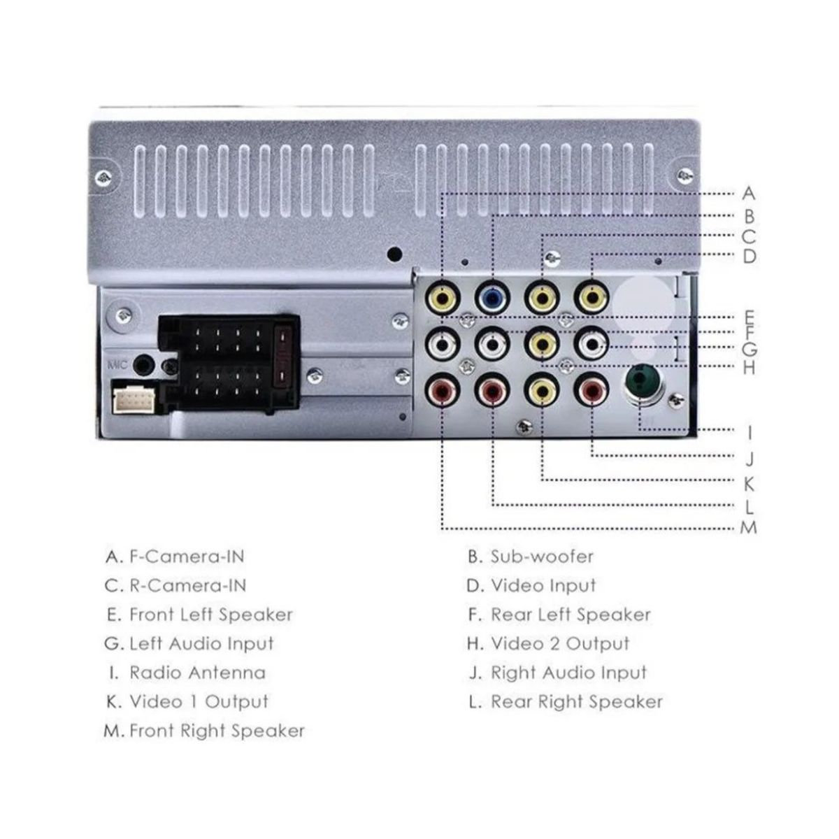 NAKAMICHI - Radio Nakamichi Na-3020 Android 6.2 Pulgadas Dvd Mirrorlink Bt