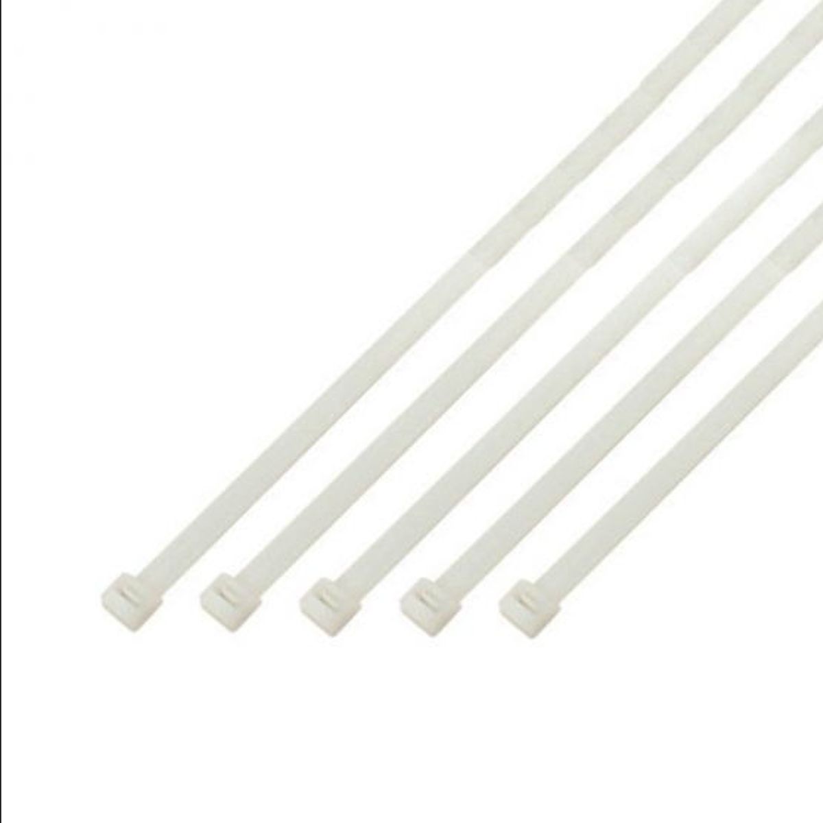 AMARRACABLES 10 BLANCO (4.8 X 250MM) BL/100UN, marca GENERICO - Foto 2