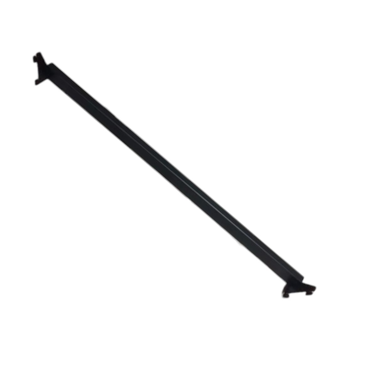 GENERICO - Barra de Metal Negra Ideal para Riel 118cm Gms