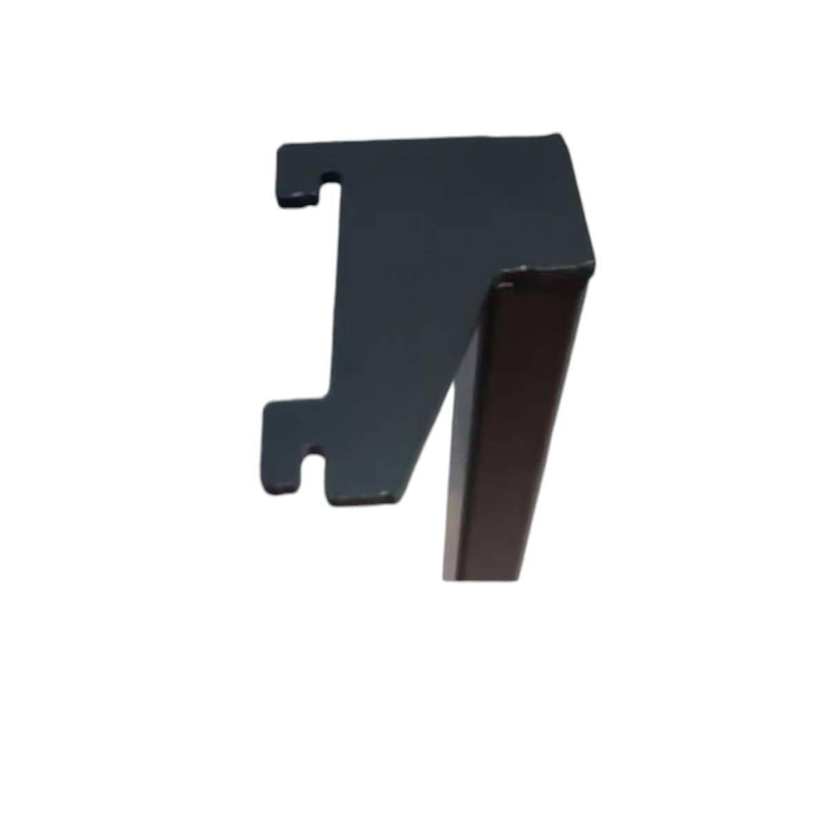 GENERICO - Barra de Metal Negra Ideal para Riel 118cm Gms