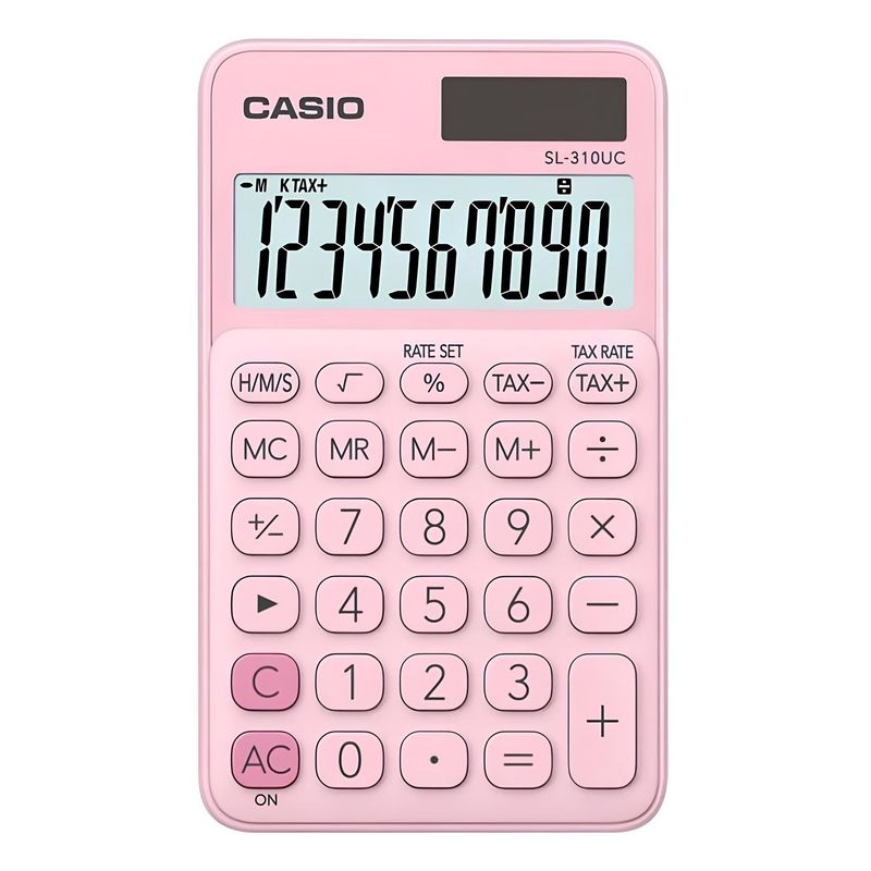 CASIO - Calculadora Sl-310uc-Pk De Bolsillo CASIO