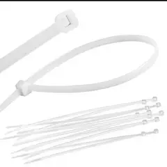 GENERICO - AMARRACABLES 12 pulg BLANCO (4.8 X 300MM) BL/100UN
