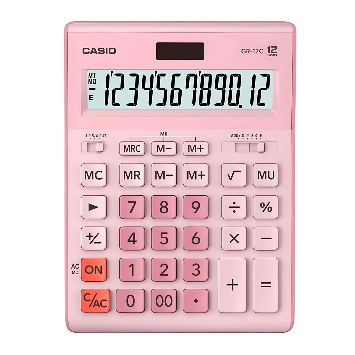 CASIO - Calculadora Gr-12c-Pk Escritorio CASIO