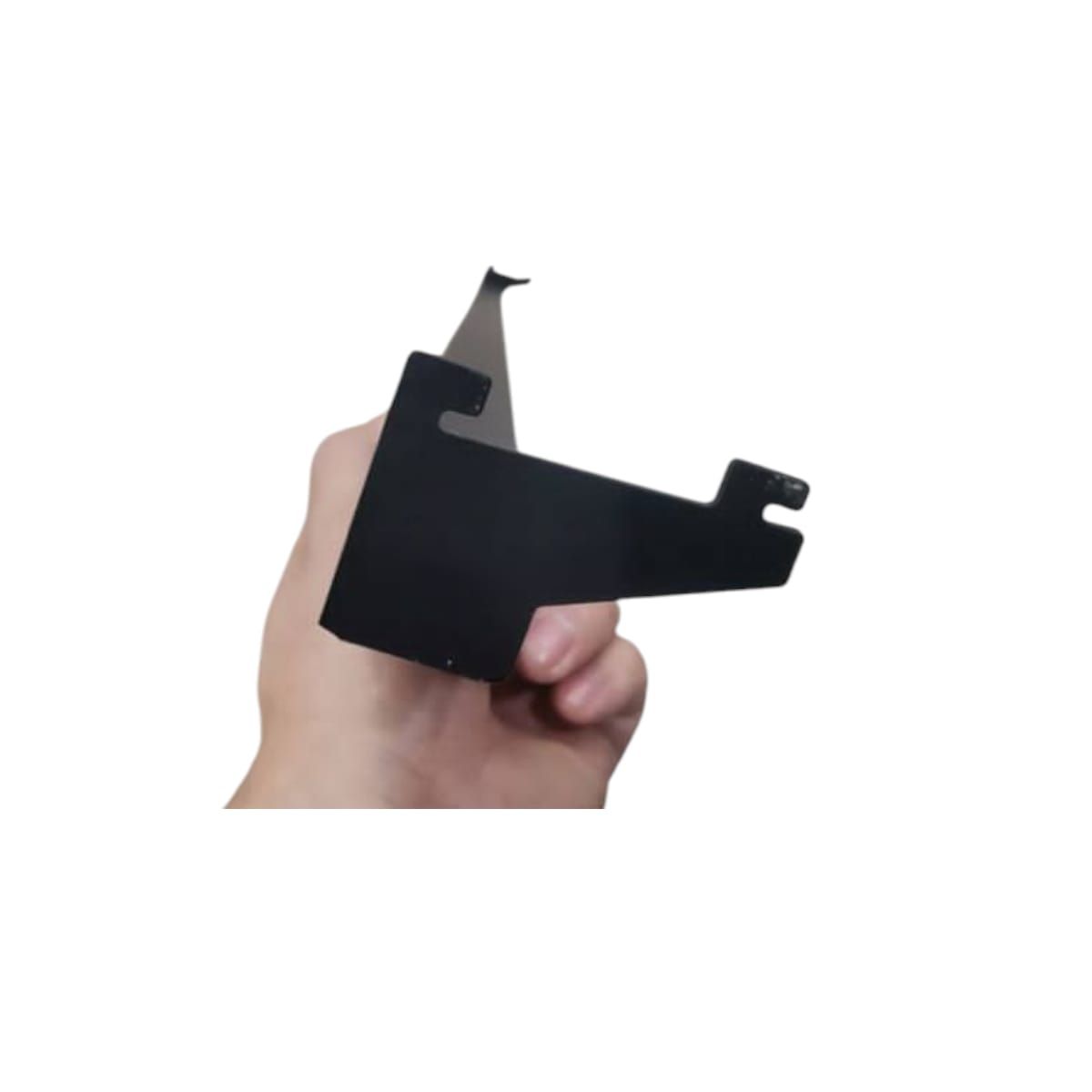 GENERICO - Barra de Metal Negra Ideal para Riel 60cm Gms