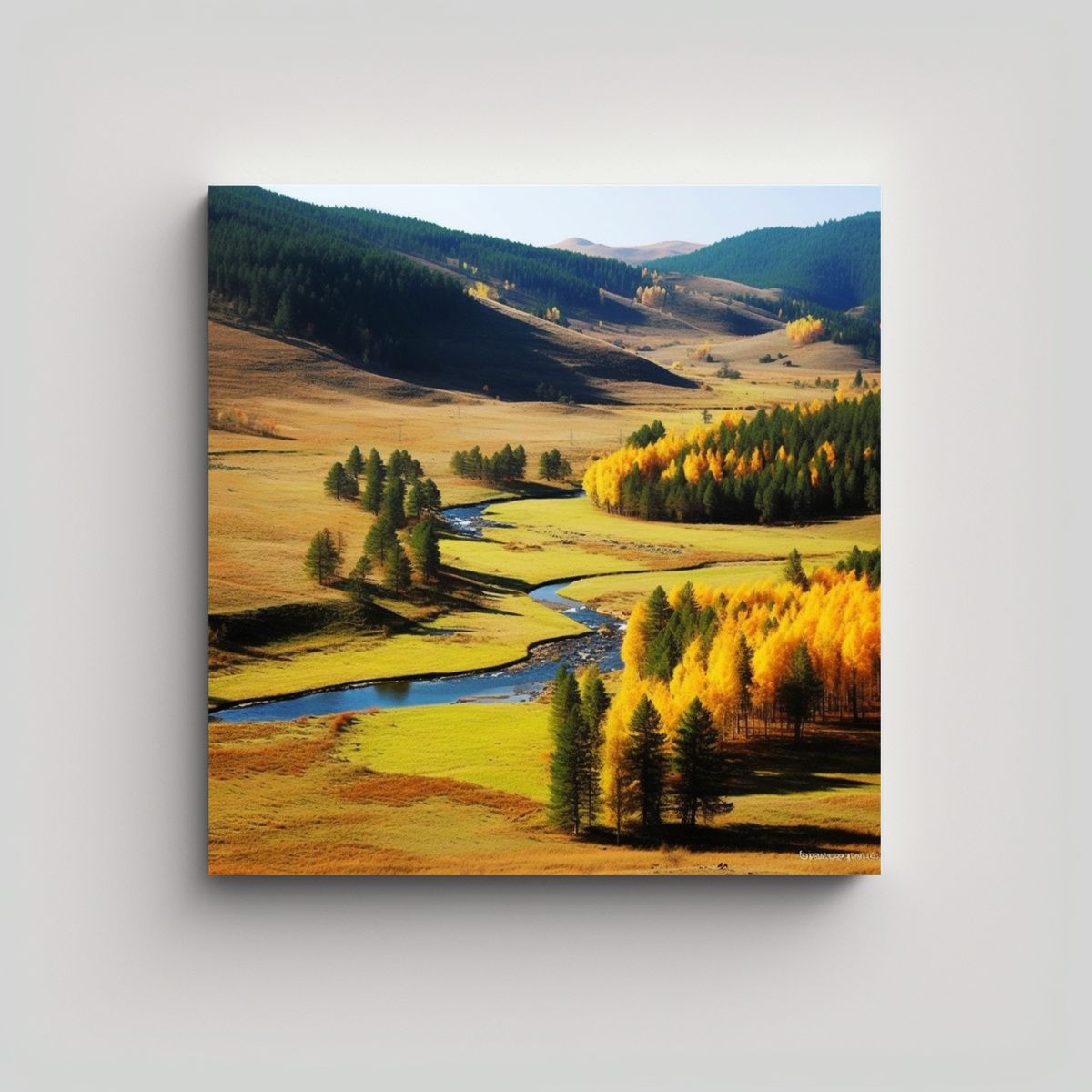 GENERICO - Pinturas Decorativas De Fantasía En Lienzo 100x100 Cm