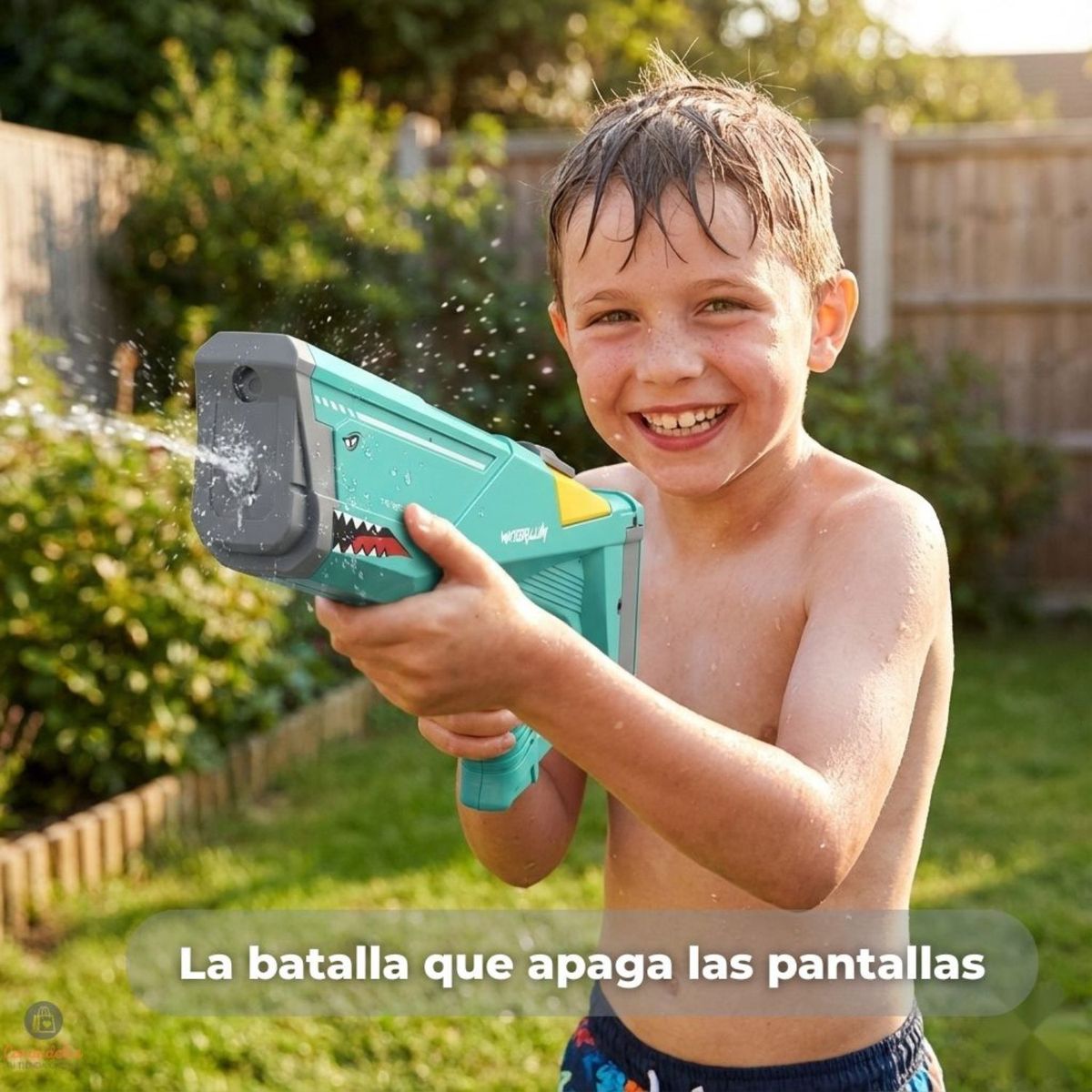 GENERICO - Pistola de Agua Eléctrica Blaster- Diversión sin Límites