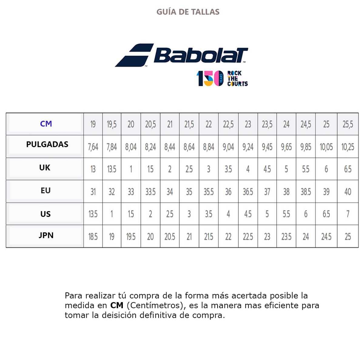 BABOLAT - Zapatilla Tenis Jt Mach 3 Junior  Babolat - Talla US