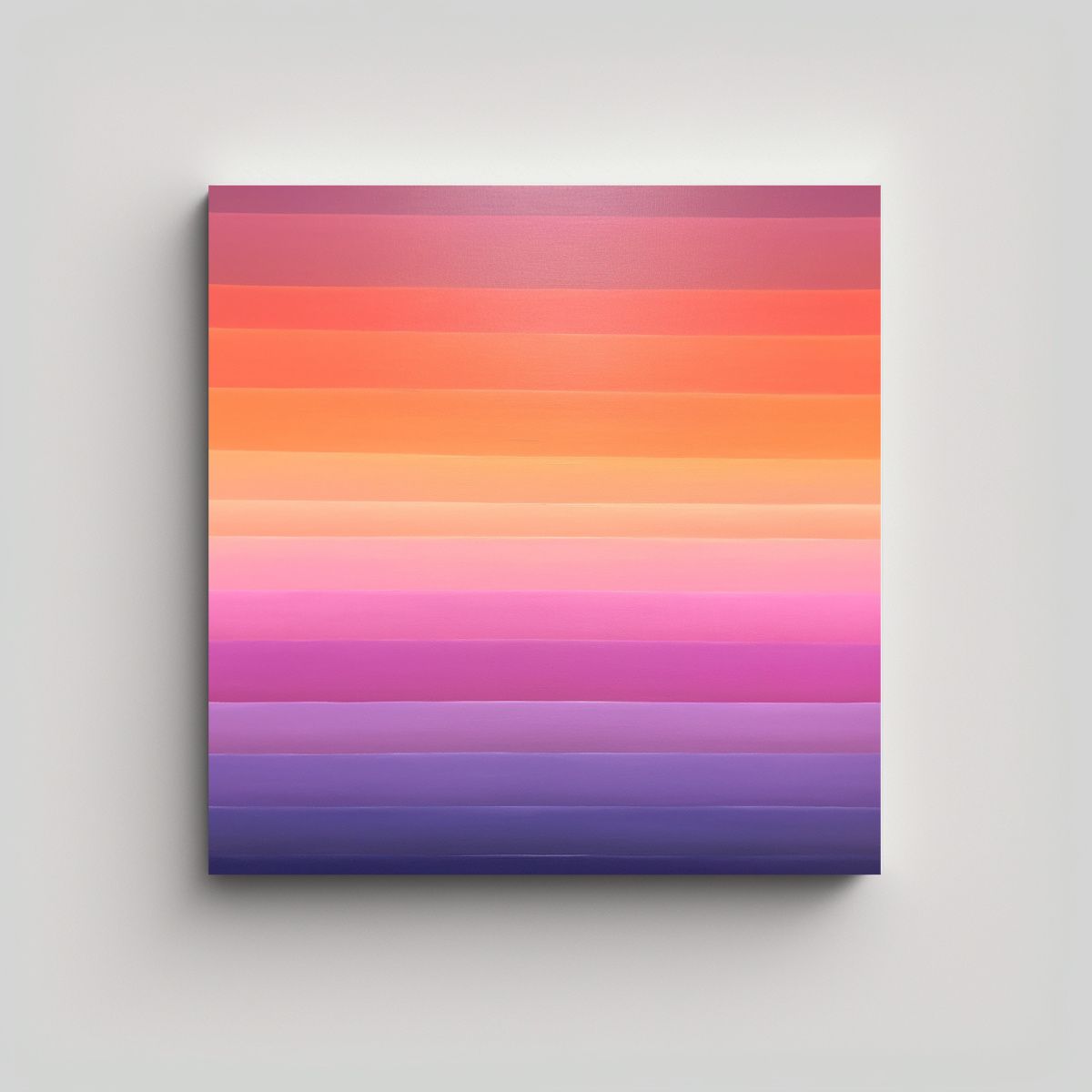 GENERICO - Pintura Acrílica Minimalista Moderna En Papel 100x100 Cm