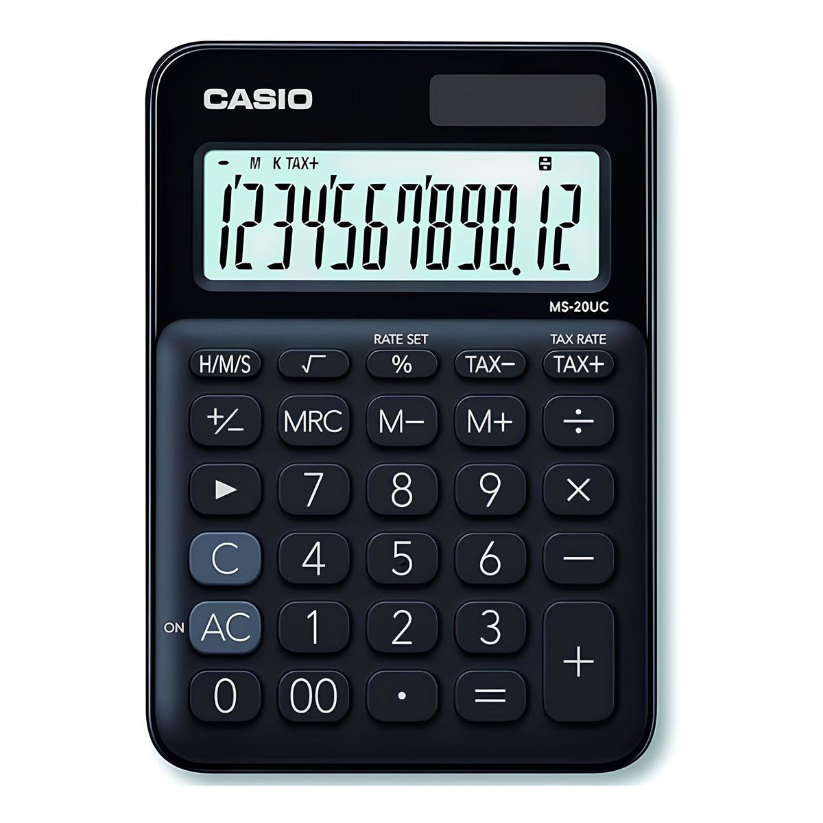 CASIO - Calculadora Ms-20uc-Bk Escritorio CASIO