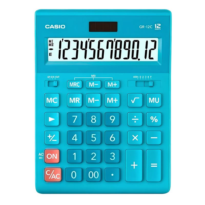 CASIO - Calculadora Gr-12c-Lb Escritorio CASIO