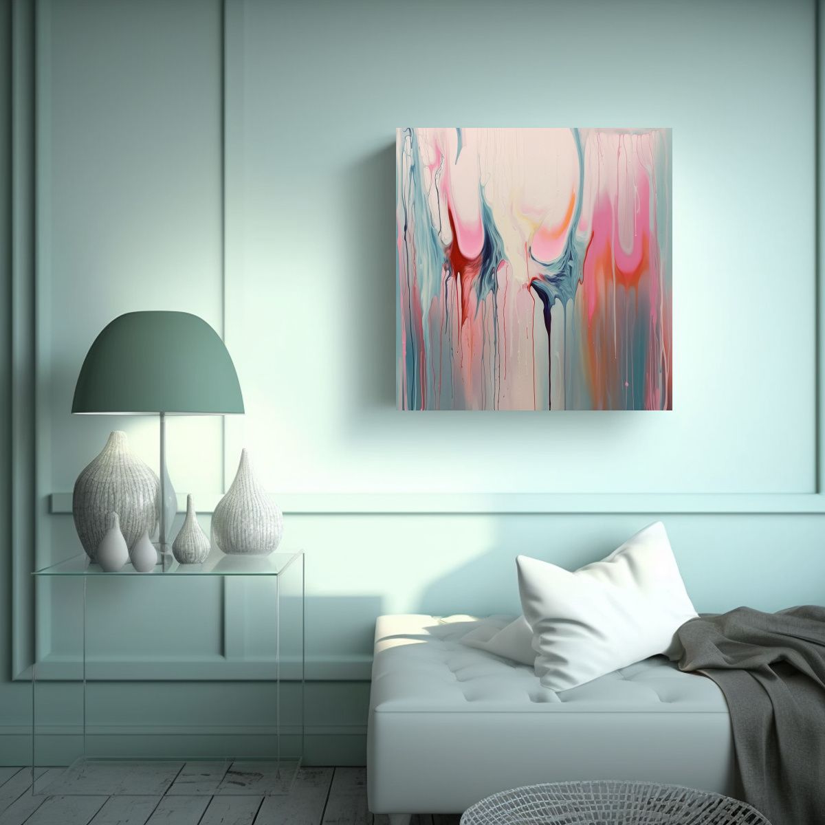 GENERICO - Arte De Pared Fotografía Clásico Pintura 100x100 Cm