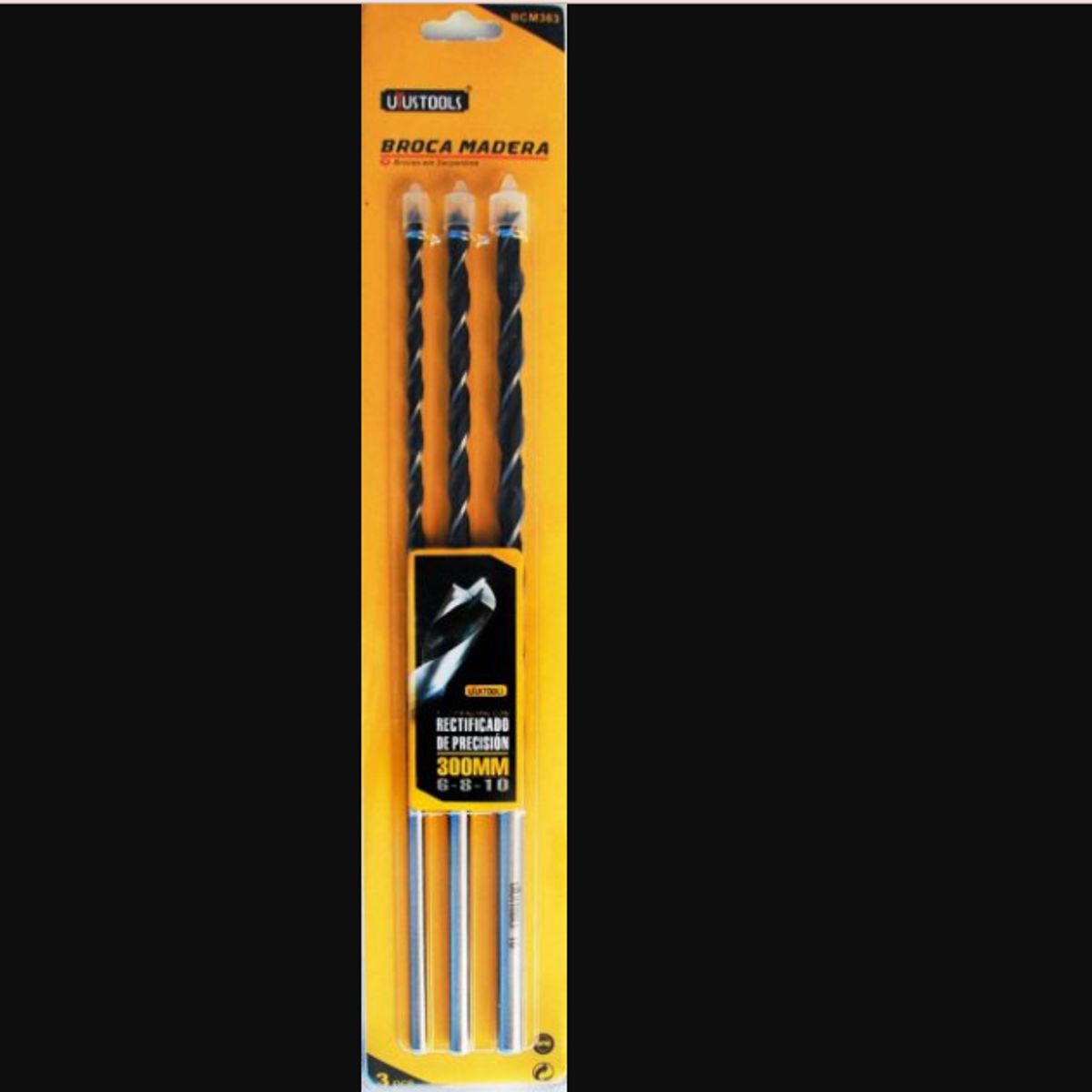 GENERICO - BROCA MADERA 3 PZAS X 300MM UYUSTOOLS BCM303