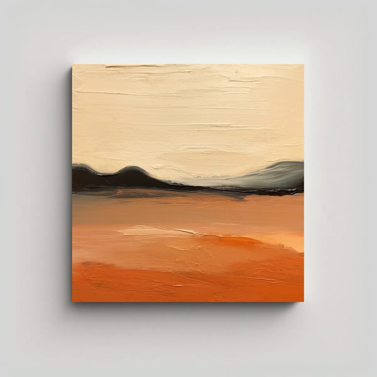 GENERICO - Pintura Lienzo Exclusiva Minimalista Paisaje 100x100 Cm