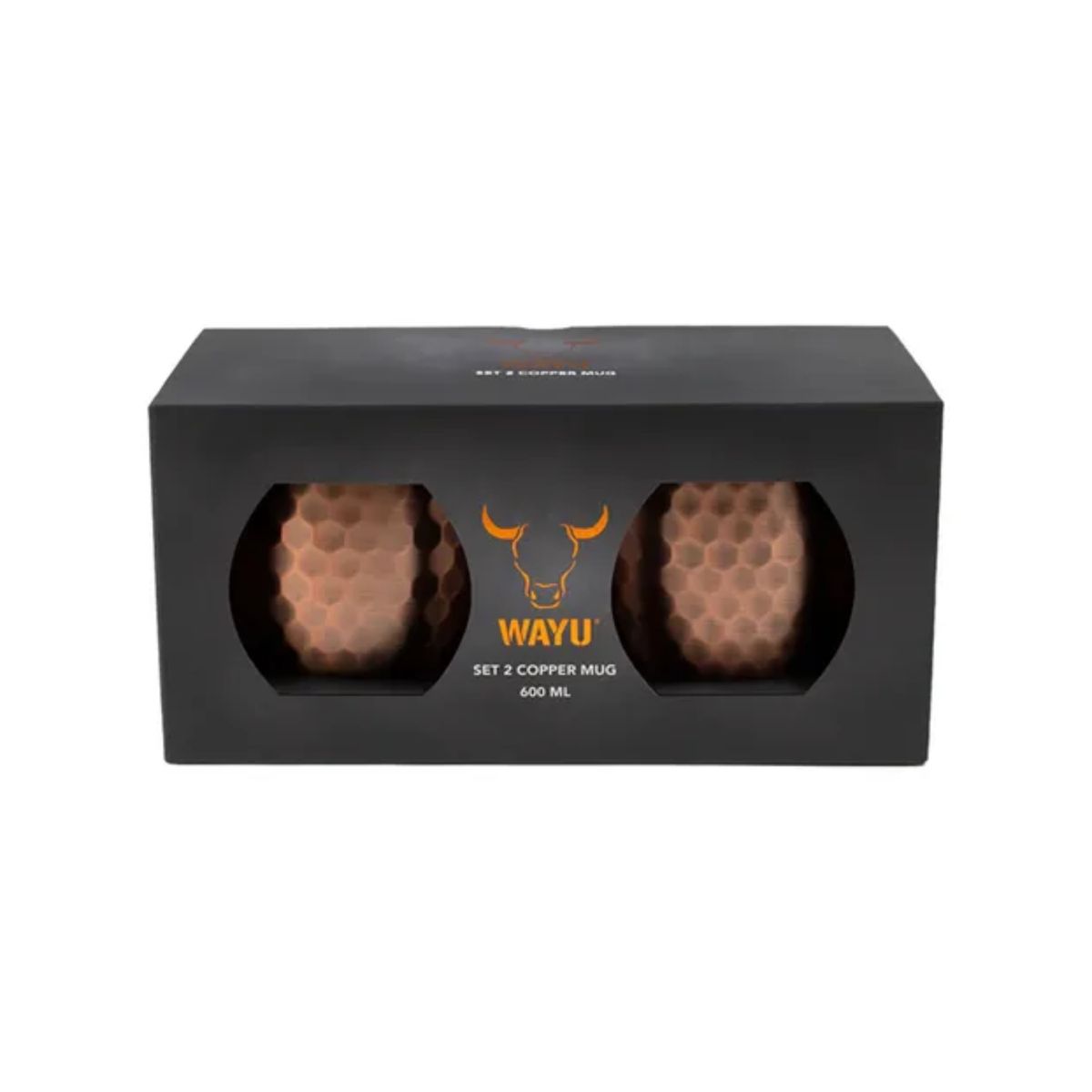 WAYU - Set 2 Mugs De Cobre Tragos Moscow Mule Mojito Bar Wayu