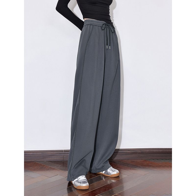 EVERSO - Pack 3 Pantalón Tiro Alto Mujer Palazzo Pierna Ancha Verano