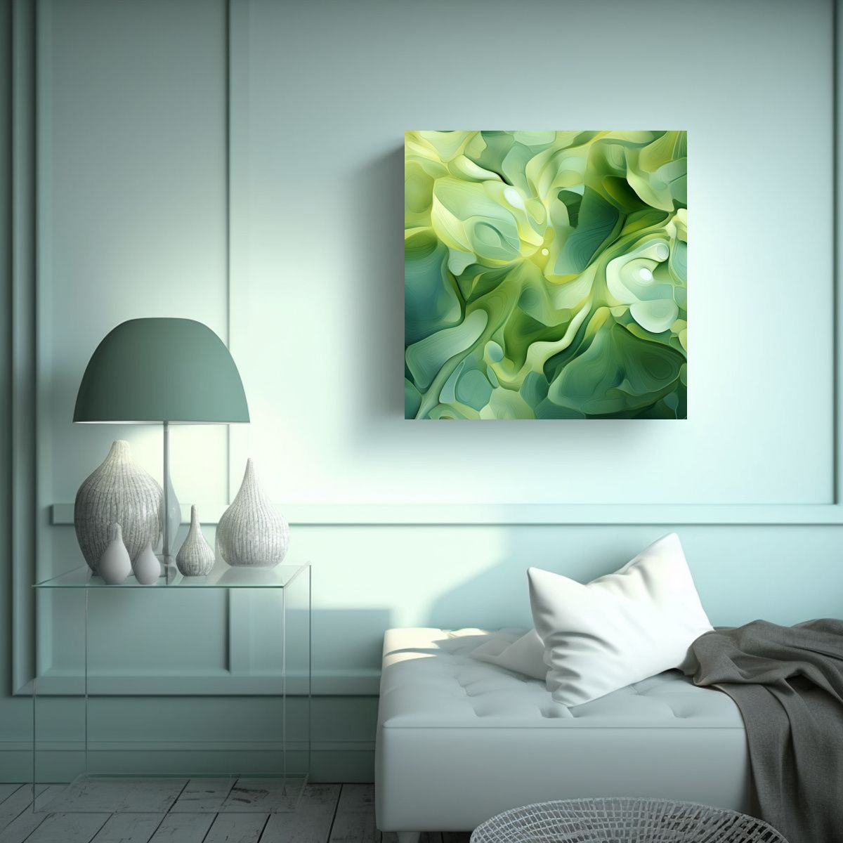 GENERICO - 1 Cuadro Cuadro Único En Diseño Abstracto En 100x100 Cm