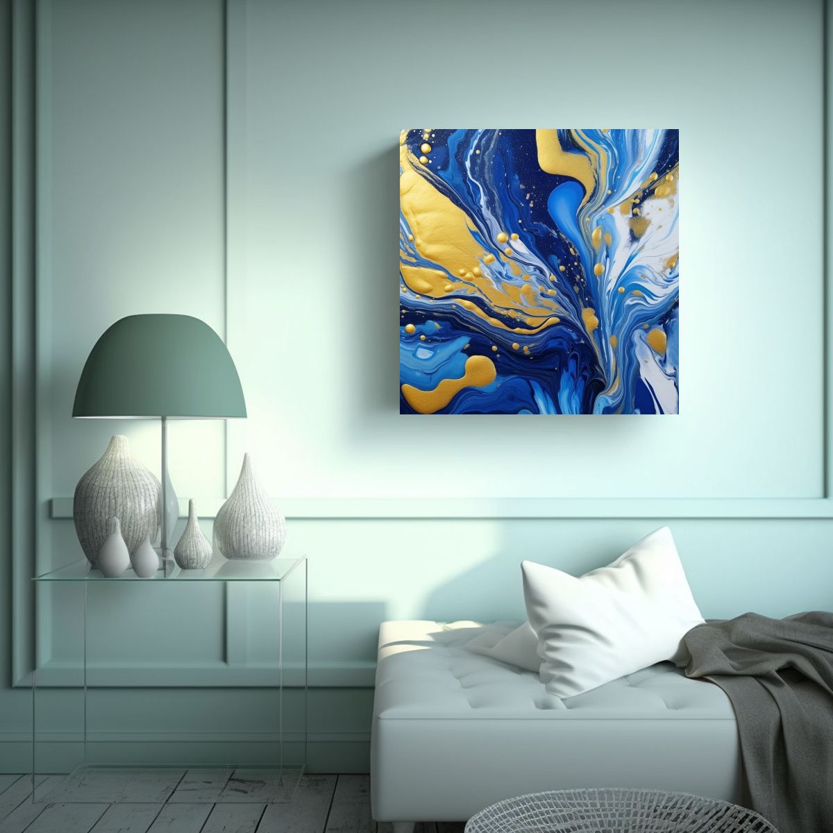 GENERICO - Composición De Fotografía De Ambiente Con 100x100 Cm