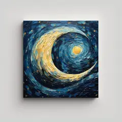 GENERICO - Pintura Decorativa De Vincent Van Gogh Hermosa 100x100 Cm