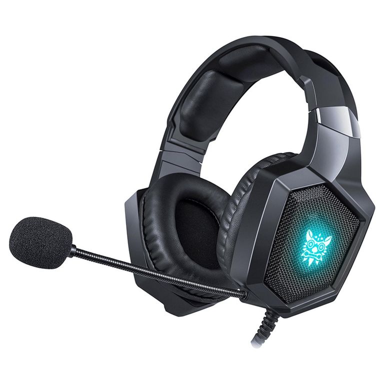 Audifonos Perifericos Gamer K8 RGB Negro