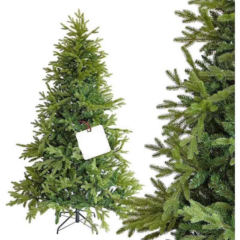 GENERICO - Árbol De Navidad Realista Natural De Pvc 210 Cm