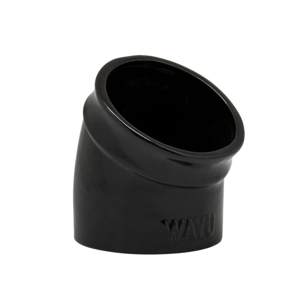 WAYU - CODO PARA SAL WAYU COLOR NEGRO