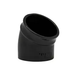 WAYU - CODO PARA SAL COLOR NEGRO