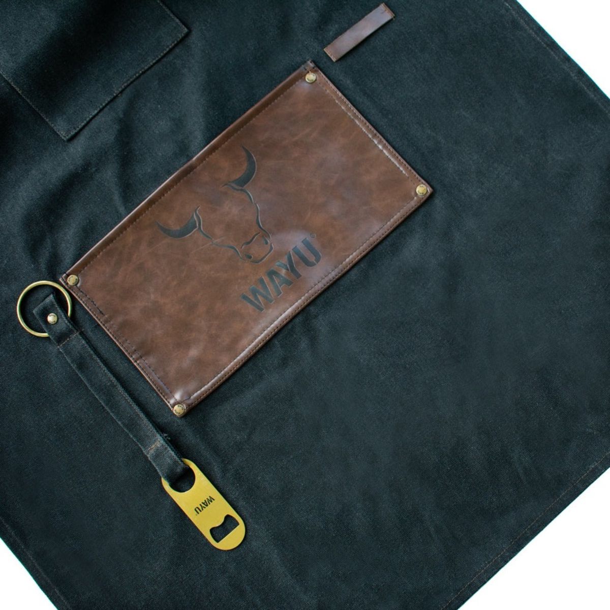 WAYU - DELANTAL BBQ WAYU COLOR NEGRO